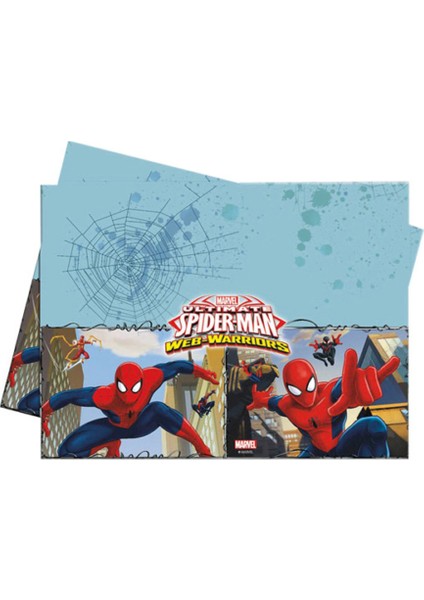 Sihirli Parti Spiderman Örümcek Adam Masa Örtüsü 120 x 180 cm