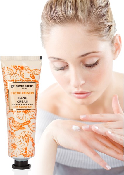 Exotic Passion Baobab Yağı İçeren E Vitaminli Nemlendirici El Kremi - 30 ML