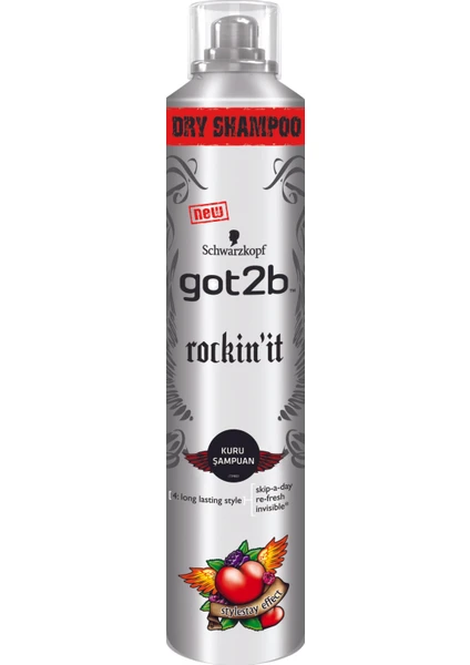 Got2b Rockin'it Kuru Şampuan 200ml