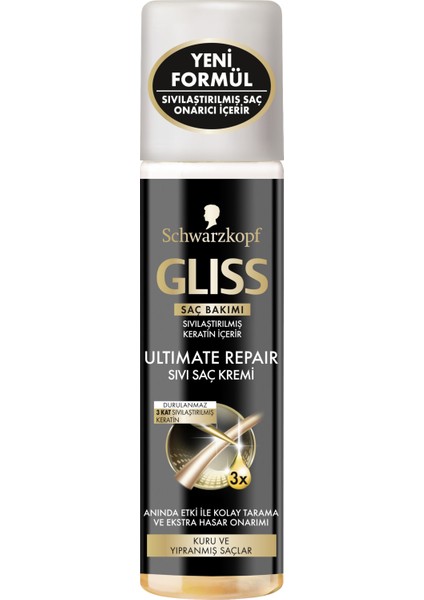 Sıvı Saç Kremi Ultimate Repair 200 ml