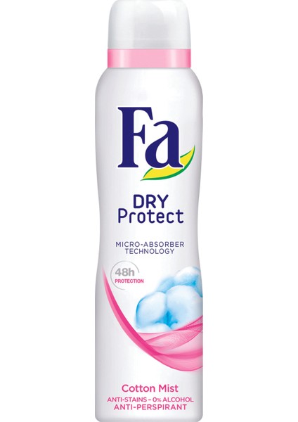 Deo Dry Protect Cotton Mist Wm 150Ml