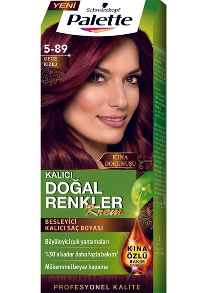 Naturel Colors 5-89 Gece Kızılı Saç Boyası