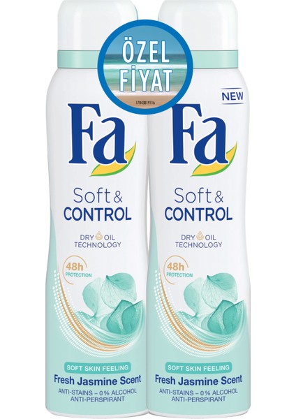Deospray 2'Li Soft&Control 150 Ml+150Ml