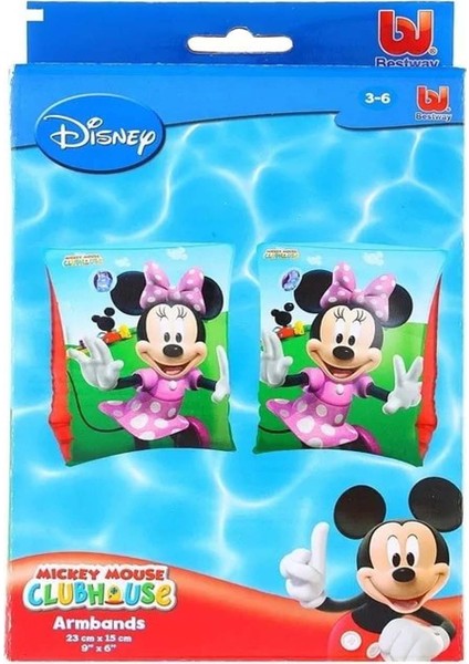 Minnie Mouse Clubhouse Armbands / Bestway 91002 Minnie Mouse Kolluk 23 Cm modelleri