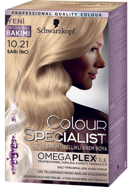 Schwarzkopf Colour Specialist Saç Boyası Sarı İnci 10.21