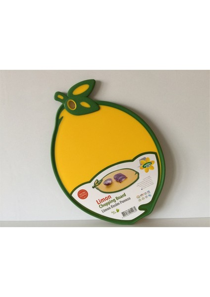 Hobby Life Limon Şeklinde Kaydırmaz Kesim Panosu Kesme Tahtası
