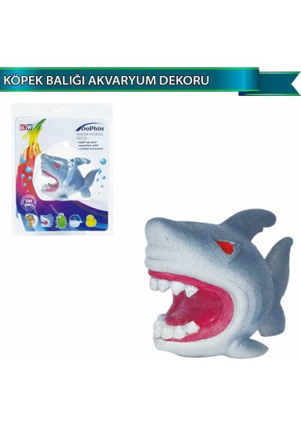 Köpek Balığı Akvaryum Dekoru