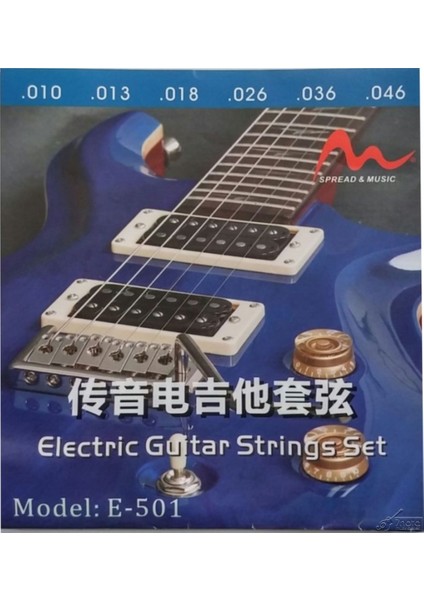 E 501 / Elektro Gitar Teli