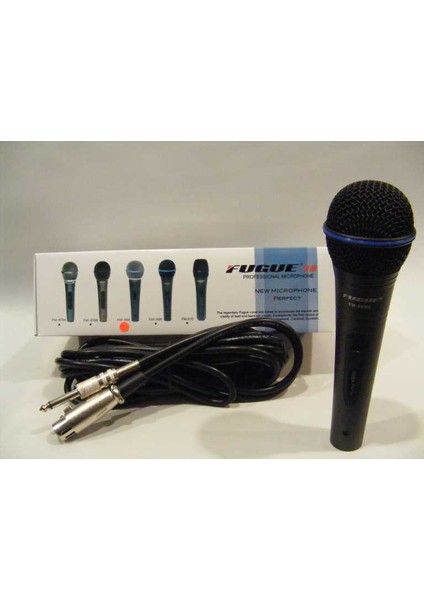 Fm-999B Mikrofon - Kablo Dahil