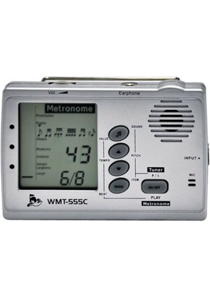 Wmt555C Metro Akord Aleti Tuner (Metronom+Akord Aleti)