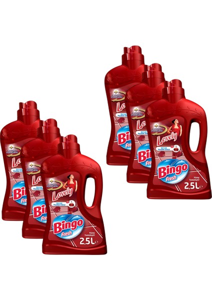 Fresh 2,5 L Lovely 6 Adet