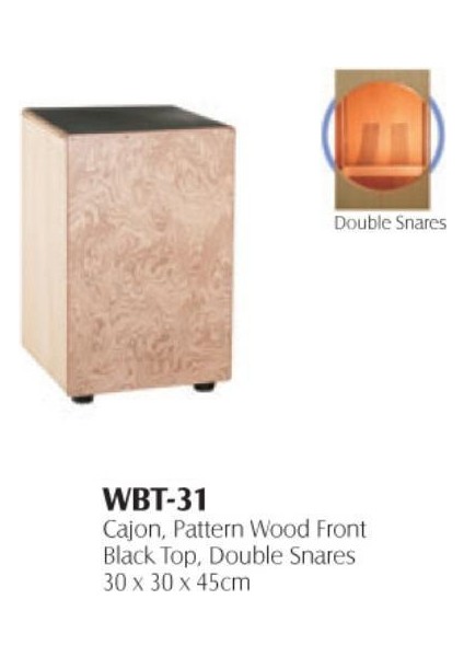 WBT-31 Cajon Çift Kort Telli