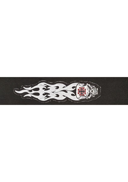 Planetwaves 64P03 Gitar Askısı 64Mm Dokuma Gray Trıbal Skull