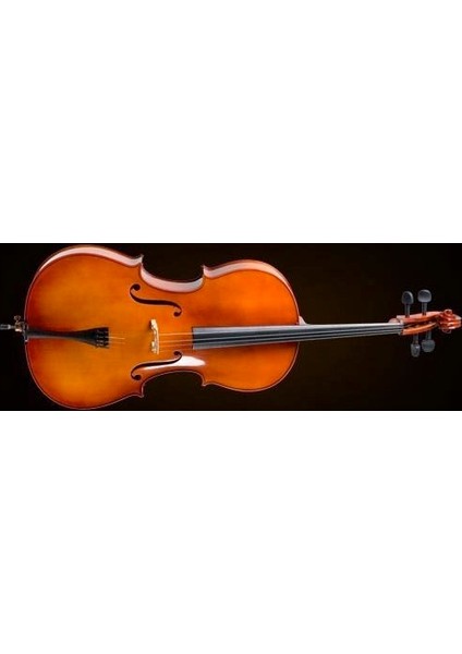 Ce400F44 Çello Kılıflı+Yay+Reçine 4/4 French Style