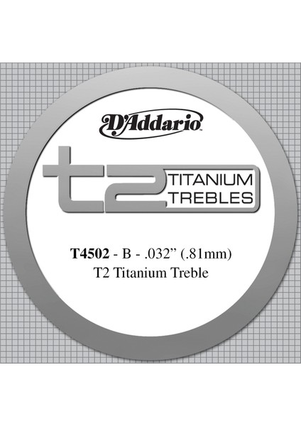 Daddarıo T4502 Klasik Gitar Si Teli