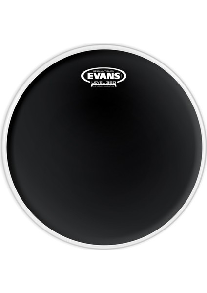 Tt10Rbg Deri 10 İnç Resonant Black Siyah Tom Tom Alt Deri Tek Kat (7 Mil)