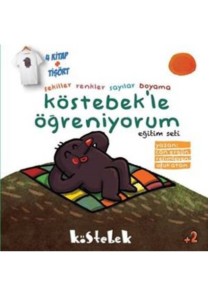 Köstebek'Le Öğreniyorum Seti (4 Kitap+Tişört)