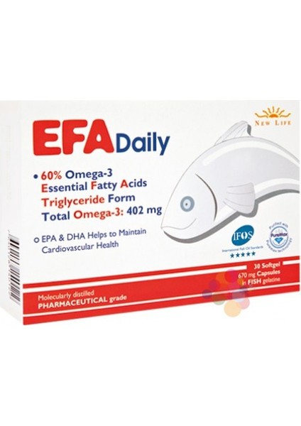 Newlife Efa Daily 30 Kapsül