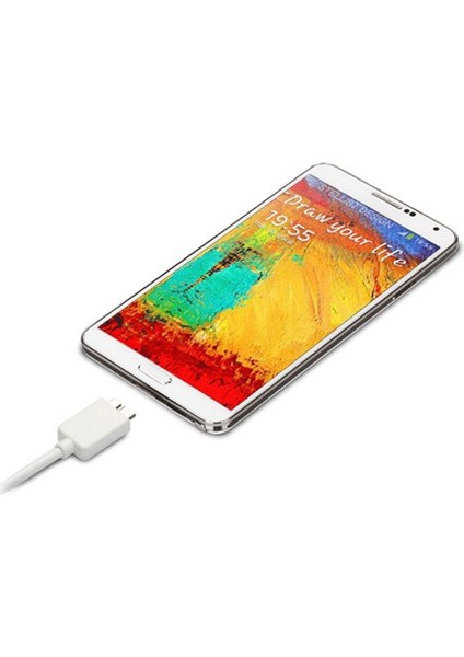 Usb 3.0 Data Ve Şarj Kablosu Samsung Galaxy S5 & Note 3