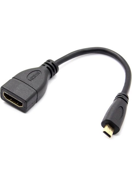 Micro Hdmı To Hdmı 15 Cm Çevirici + Uzatıcı