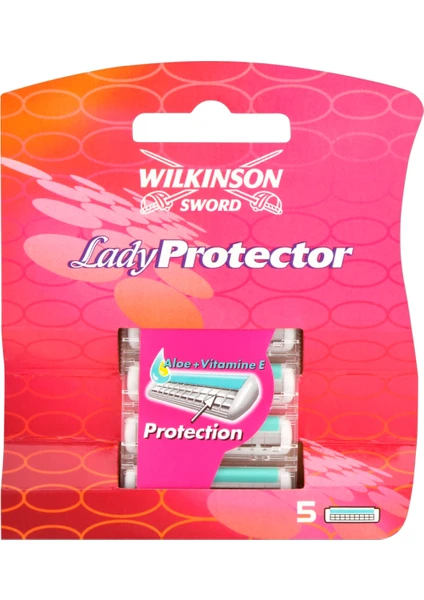 Wilkinson Sword Lady Protector Blades 5'li Yedek Tıraş Bıçağı