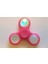 Orjinal Işıklı Stres Çarkı Hand Spinner Fidget Spinner Pembe 4