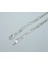 Figaro Gümüş Erkek Bileklik Künye Orta 5mm 6,5Gr 1