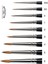 Winsor Newton Seri 7 Tezhip Fırçası No: 0 1