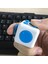 Stres Küpü Mavi Beyaz - Fidget Cube Blue White 3