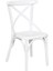 White Thinny Sandalye Beyaz 4