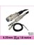 6.35Mm Stereo 3 Pin Xlr Dişi Mikrofon Ses Kablosu - 1,8M 1