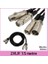 2 Xlr Mikrofon Av Ses Uzatma Kablosu - Siyah - 1,5M 1