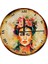 Frida Kahlo Roma Rakamlı Baskılı Duvar Saati 1