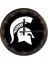 Spartans Kask Sembolü Tasarım Duvar Saati 1
