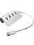 PL5713 USB 3.0 Alüminyum 4 Port Hub 1