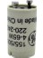 General S10 155/500 4-65W Starter 1