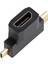 4524 Mini -Micro Mikro Hdmi Çevirici Dönüştürücü Adaptör 3
