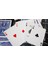 Standart Poker İskambil Oyun Kağıdı (2 Tarafı Yazılı Oyun Kartı Mavi) 3