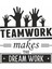 Team Work Duvar Sticker 2