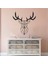 Minimalist Deer Head Duvar Sticker 1
