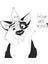 Cute Dog Duvar Sticker 2