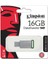 16Gb Usb3.1 Memory Dt50/16Gb Metal/Yeşil 1