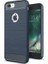 Apple iPhone 7 Plus Brushed Carbon Fiber Silikon TPU Kılıf 1