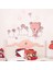 Duvar Sticker Bebek ve Çocuk Odası Dekorasyonu Pembe Duvar Dekor Sevimli Ayıcık Hediyelik Çıkartma 1