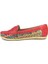 Merry Pace 2421603 Kırmızı Loafer Anatomik Bayan Babet 3