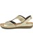 140730 Altın Anatomik Comfort Bayan Sandalet 3