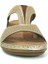 140730 Altın Anatomik Comfort Bayan Sandalet 4