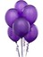 Sihirli Parti Metalik Balon Mor (20 Adet) 1