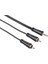3.5mm - 2RCA Stereo Siyah 1S 0.75M 1