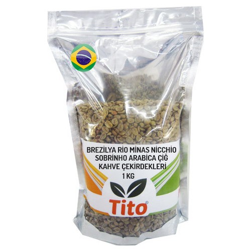 Tito Brezilya Rio Minas Nicchio Sobrinho Arabica Çiğ Kahve Fiyatı